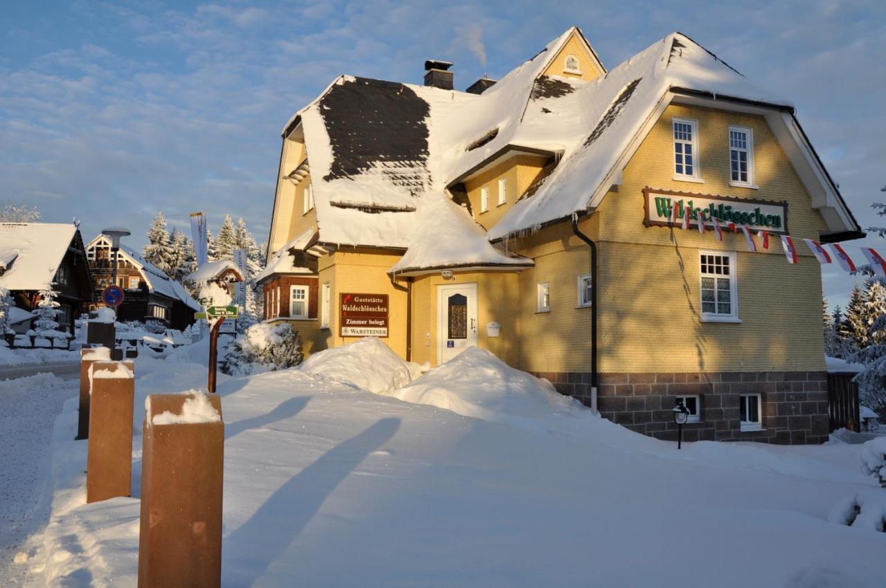 Gaststaette & Pension Waldschloesschen Оберхоф Экстерьер фото