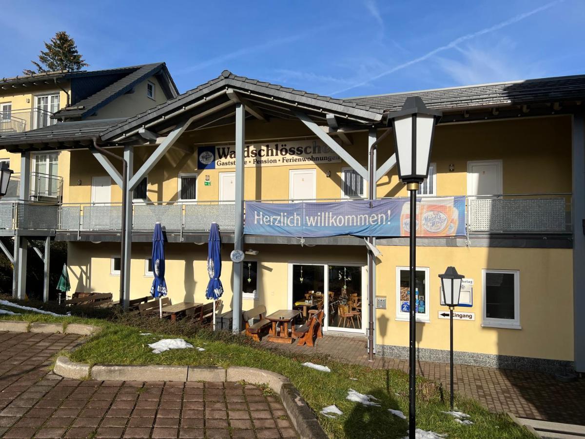 Gaststaette & Pension Waldschloesschen Оберхоф Экстерьер фото